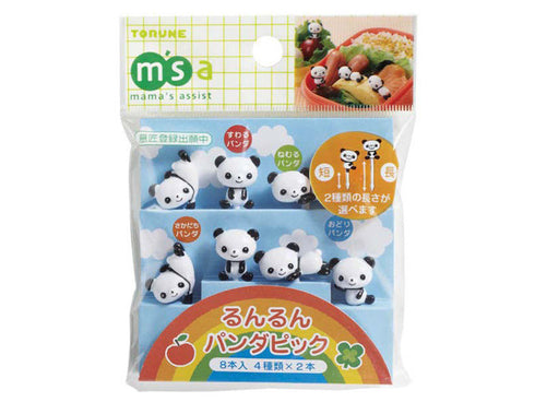 Panda bento piques